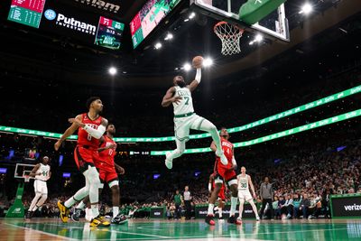 Could the Houston Rockets end up poaching star Boston Celtics forward Jaylen Brown?