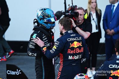 Russell hopes Verstappen "learned the risk" in wheel-to-wheel battles