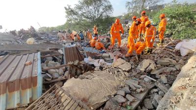 Bhiwandi building collapse: Woman dead, her two sons pulled alive from debris