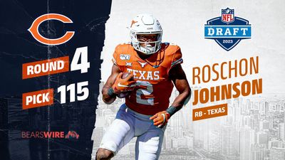 Bears select RB Roschon Johnson with 115th overall pick in 2023 NFL draft