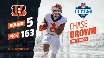 Bengals select RB Chase Brown in fifth round