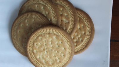A biscuit that cheers