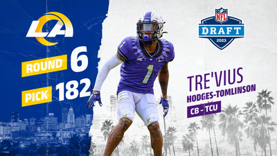 Rams select TCU CB Tre’Vius Hodges-Tomlinson with 182nd overall pick