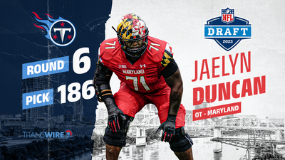 Titans select OT Jaelyn Duncan with 186th pick in 2023 NFL draft