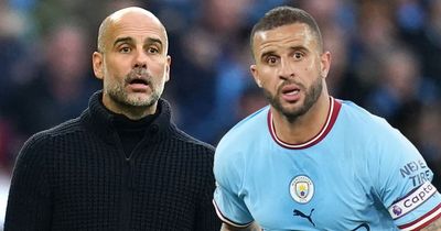 Kyle Walker makes decision on Man City future after frank admission from Pep Guardiola