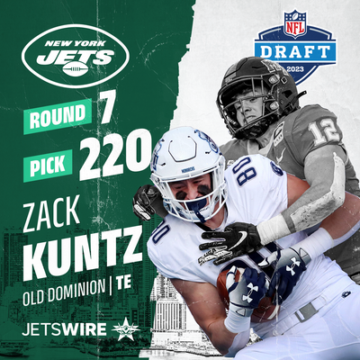 Instant analysis of Jets selecting Old Dominion TE Zack Kuntz