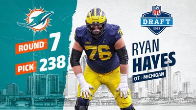 Dolphins pick Michigan OT Ryan Hayes No. 238 overall