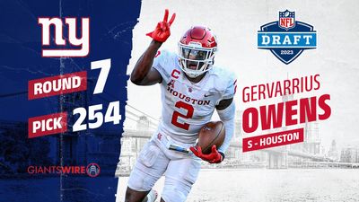 2023 NFL draft: Giants select Gervarrius Owens in Round 7