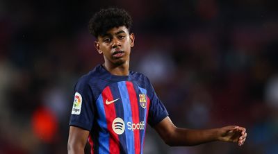 Barcelona's 15-year-old Lamine Yamal becomes youngest player in club's history