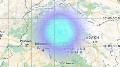 4.1 magnitude earthquake hits Jammu and Kashmir