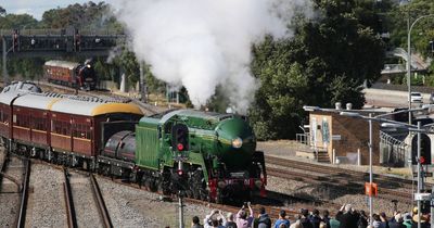 Great train race highlight of Hunter Valley Steamfest