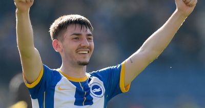 Billy Gilmour in Brighton six word verdict as ex-Rangers and Chelsea kid impresses in rare EPL start