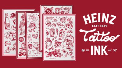 As a tattoo fan, I kind of love this Heinz collab