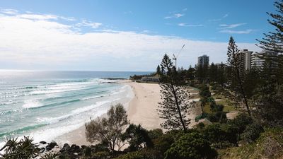 Woman dies after being pulled from the water at Coolangatta on Queensland's Gold Coast