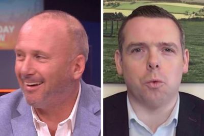 'Take you off air’: Douglas Ross jabs BBC host after ‘what would you change’ question