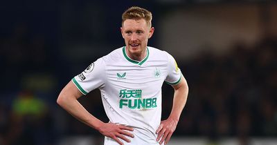 Newcastle United star Sean Longstaff suffers foot injury and undergoes X-ray