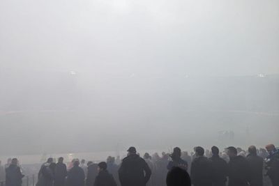 Rangers vs Celtic Scottish Cup kick-off delayed as pyro smokes out Hampden