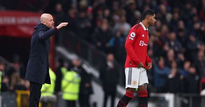 Two Manchester United legends agree on Erik ten Hag's Marcus Rashford dilemma