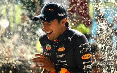 Sergio Perez beats Max Verstappen to win Azerbaijan Grand Prix