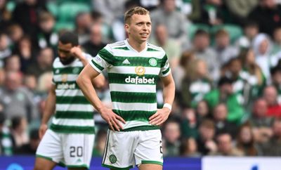 Celtic suffer Alistair Johnston injury blow as defender pictured on crutches