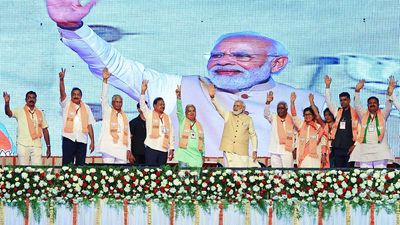 BJP MLA, another booked for distributing cash among people attending PM’s Koligudda rally