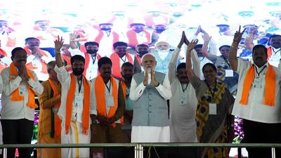 JD(S) is a family’s private limited party, says PM Modi