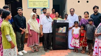 College donates library to tribal hamlet in Malappuram