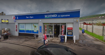 Staff held at knife point during early morning robbery at shop in Scots town