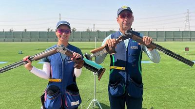 Shotgun World Cup | Mixed skeet gold for Mairaj and Ganemat