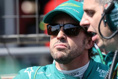 Alonso upbeat despite podium run ending at Azerbaijan Grand Prix