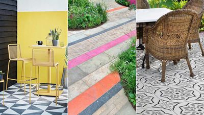 Painted patio ideas – 11 colorful and creative ways to update your outdoor living space