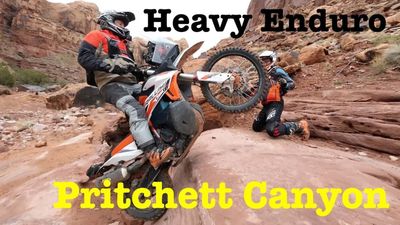 Go For A Rainy Adventure Ride In The Rain On One Tough Trail: Pritchett Canyon