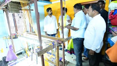 Andhra Pradesh: Jana Sena Party activists participate in Lokesh’s Yuva Galam walkathon at Yemmiganur