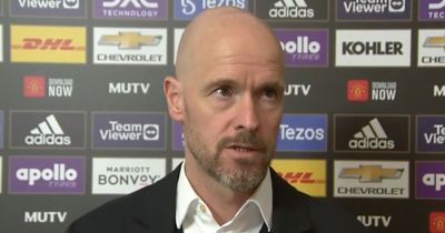 "Totally in control" - Erik ten Hag hails unlikely Man Utd hero after Aston Villa win