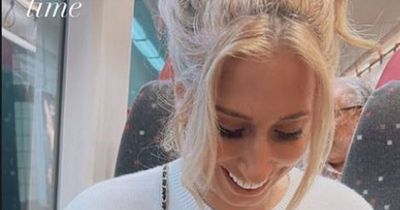 Stacey Solomon reveals sweet tattoo for husband Joe as she heads home after partying with friends