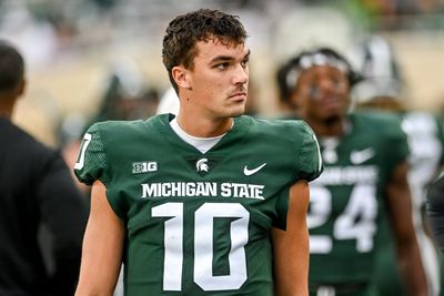 Michigan State football QB Payton Thorne to enter NCAA transfer portal