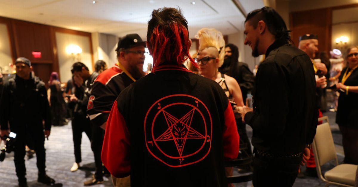 Neo-Nazis And Satanists Clash In Protest Outside…