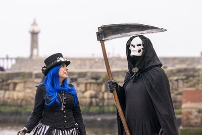 In Pictures: Goths bring gory fun to the seaside
