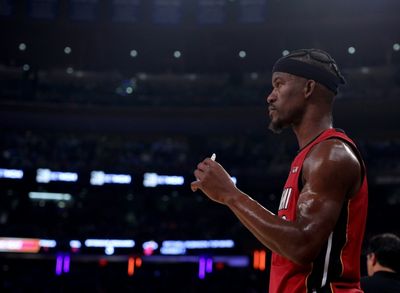 Butler injury fear as Heat beat Knicks in NBA series opener