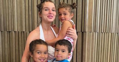 Helen Flanagan locked herself in the bathroom for a break from parenting