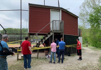 Official: No life-threatening injuries in press box collapse