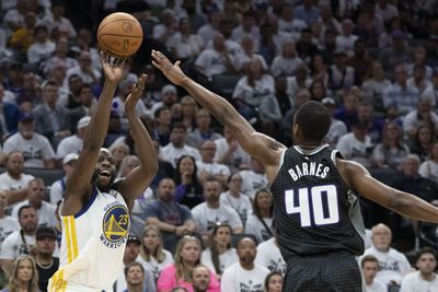 WATCH: Draymond Green speaks to media after Golden State Warriors advance in NBA playoffs