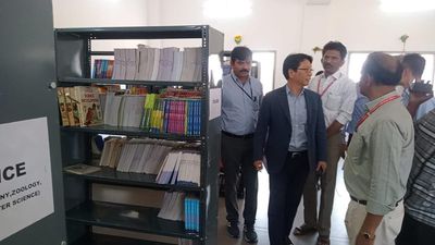 Kia India sponsors new library block at Penukonda Govt. College