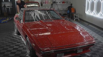 See Ant-Infested TVR 280i Get Washed, Bug Bombed After Sitting A Decade