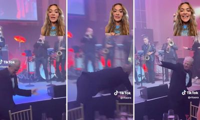 ‘Find this man!’: Rita Ora blown away by Australian trade consul’s viral ‘worm’ dance moves
