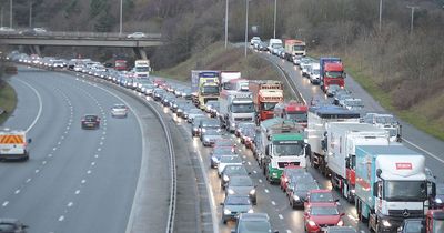 M6, M53 and M56 motorway closures starting May 1