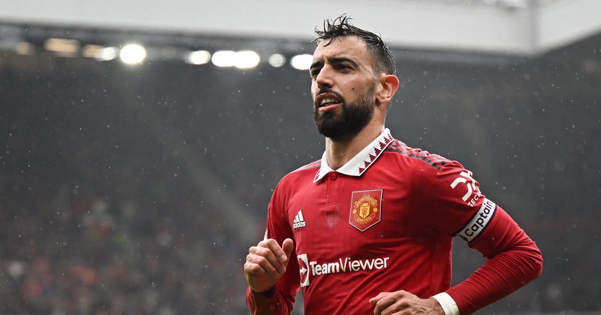 Bruno Fernandes explains his goal celebration as Aston…