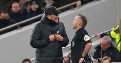 Jurgen Klopp and Liverpool's reason for having a problem with referee Paul Tierney