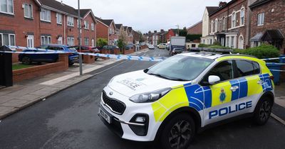 Shots fired at house as four men seen running from scene