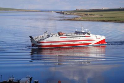Transport minister urges quick probe after Orkney ferry runs aground